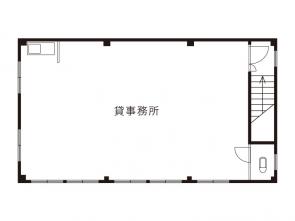 若原ビル 2F間取り図